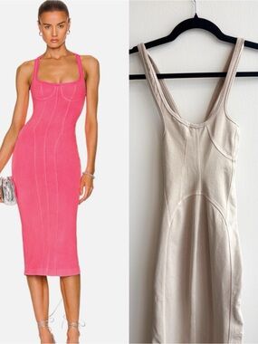 Noam Anouck dress in oat